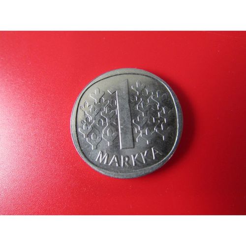 1988 FINLAND ONE MARKKA FREE POST. B