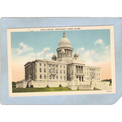 Rhode Island Providence Postcard State Capitol~1328
