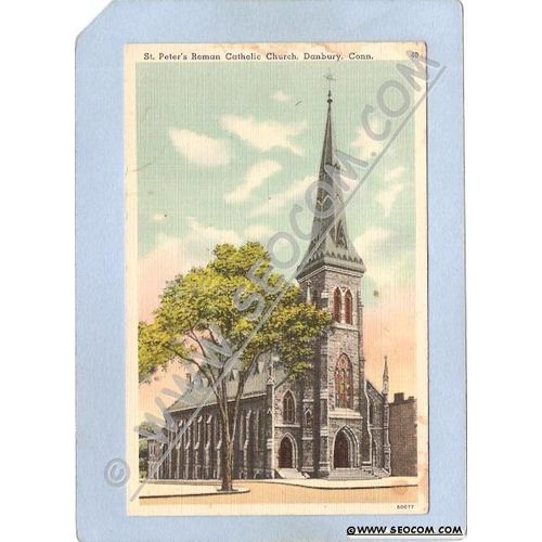CT Danbury St Peters Roman Catholic Church Street Scene ct_box1~518