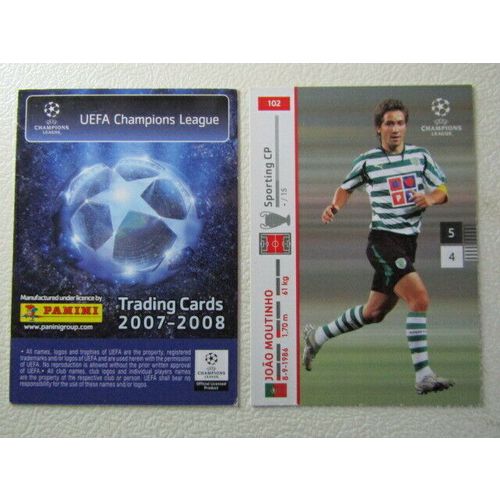 Panini UEFA 2007-2008 Champions League Football Card Variants (ef1)