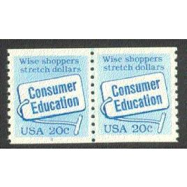 2005 20c Consumer Education Fine MNH Dry Gum CNP Left 2 V0856