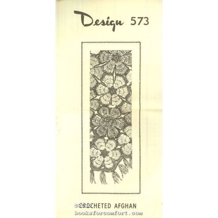 Crocheted Afghan, Design 573