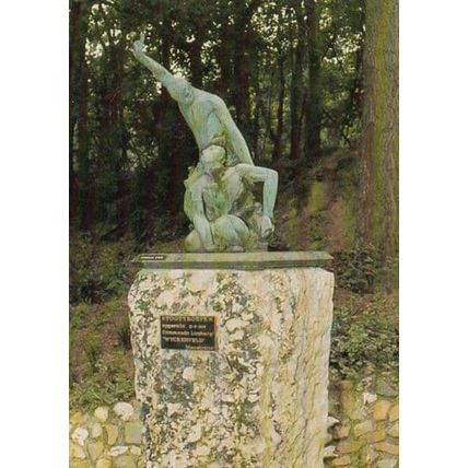 Stroottroepen Commando Limburg WW2 Monument Holland Postcard