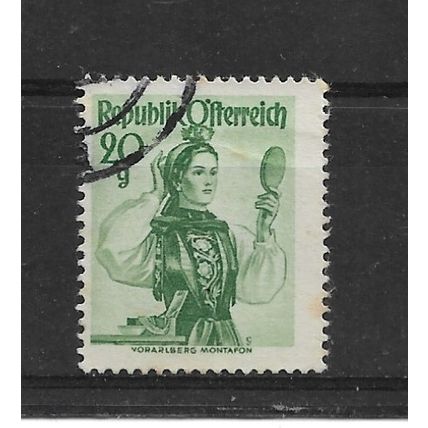 Austria.SG1112 20g "Voralberg Montafon".Fine Used.Aug22d