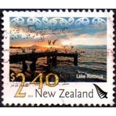New Zealand 2010 2-40 Value. Lake Rotorua. Fine Used,