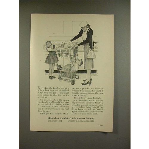 1956 Massachusetts Mutual Ad - Norman Rockwell - Every Time