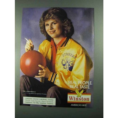 1988 Winston Cigarettes Ad