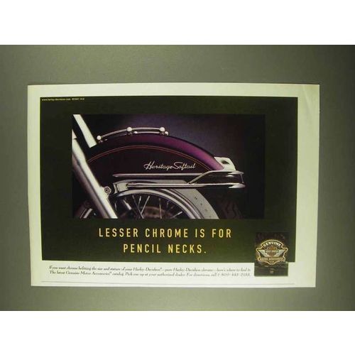 1997 Harley-Davidson Genuine Motor Accessories Ad