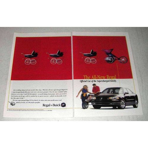 1997 Buick Regal GS Car Ad - Supercharged Family