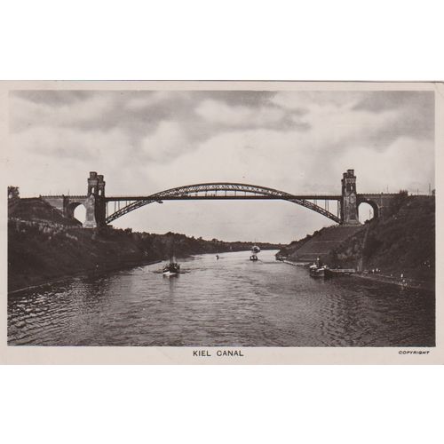 Germany 1934 Kiel Canal with Bergen pm by G A Pratt sent Paquebot see rest