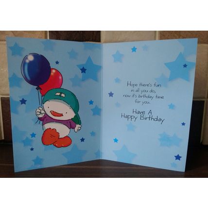 Godson Birthday Card - 002