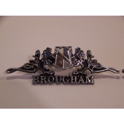 1974 75 76 77 78 CHRYSLER BROUGHAM ROOF EMBLEMS MEDALLIONS NEW YORKER #3810011