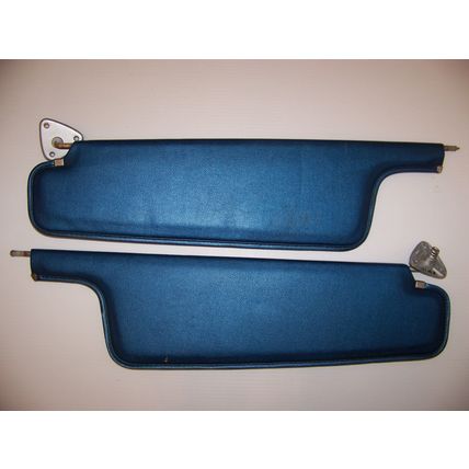 1971 CHRYSLER NEWPORT BLUE SUNVISORS OEM PAIR