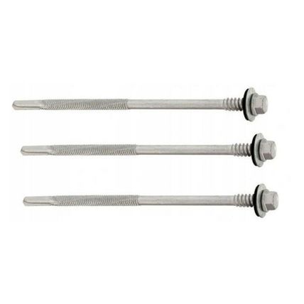 Self drilling Screw For Fixing Sandwich Panels 12mm EPDM Washer A19 5.5 / 6.3 mm