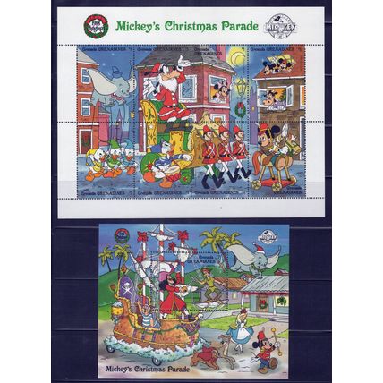 Grenada Grenadines 1021-1023 MNH Disney Mickey's X-Mas Parade ZAYIX 0824L0009