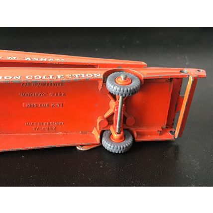 Matchbox King Size K8 GUY WARRIOR Car Transporter Farnborough Measham READ LOOK