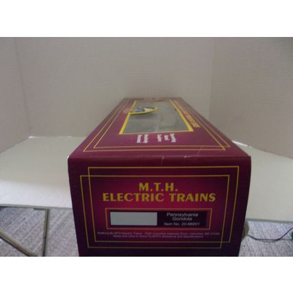 MTH Item# 20-98001 Gondola Pennsylvania ONE TRUCK/WHEEL BROKE