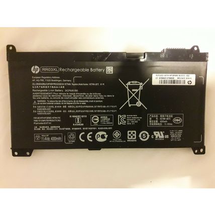 Used original 48Wh RR03XL HP ProBook 430 440 450 455 470 G4 Battery 851610-850