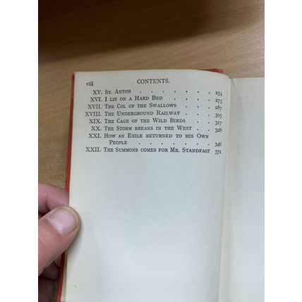 VINTAGE JOHN BUCHAN "MR STANDFAST" FICTION HARDBACK BOOK (P3)