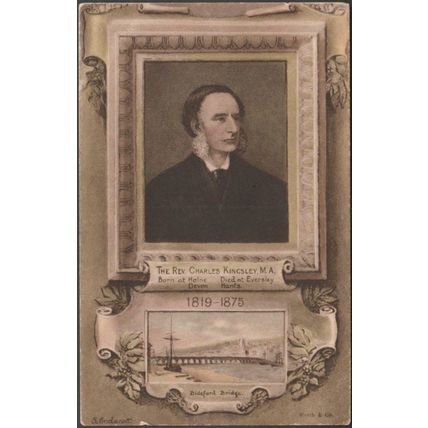 The Rev Charles Kingsley, c.1920 - Worth & Co Postcard