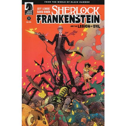 FIRST ISSUE - SHERLOCK FRANKENSTEIN AND THE LEGION OF EVIL NO. 1 (2017)