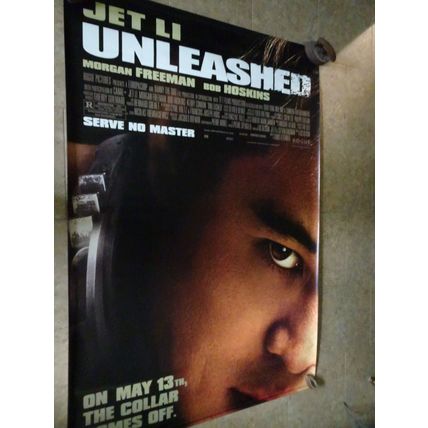 UNLEASHED - MOVIE BANNER WITH JET LI