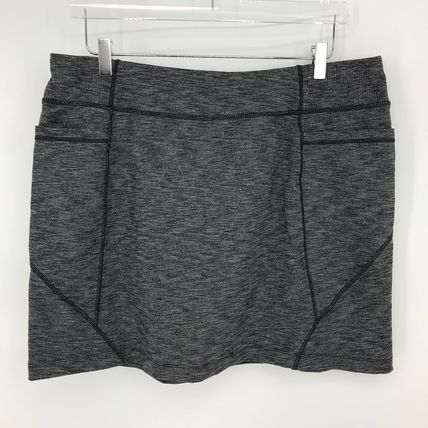 Athleta Golf Tennis Swagger Skort Skirt Womens XL Heather Gray Athletic