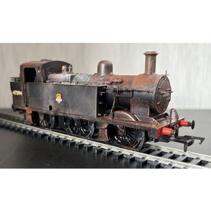 Bachmann 32-231 Class 3F Fowler Jinty 47394 BR Black, Weathered, DCC Fitted MIB