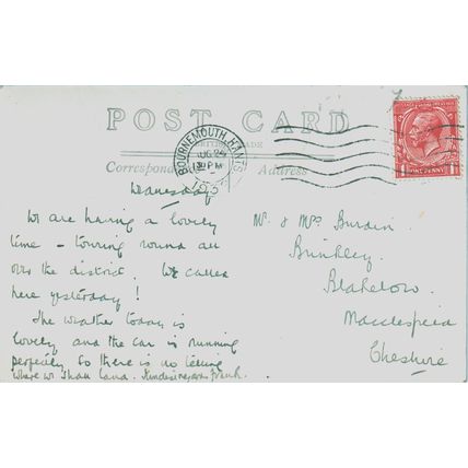 Sign Of Cat & Fiddle Inn New Forest Hampshire Postcard (QHAM179)