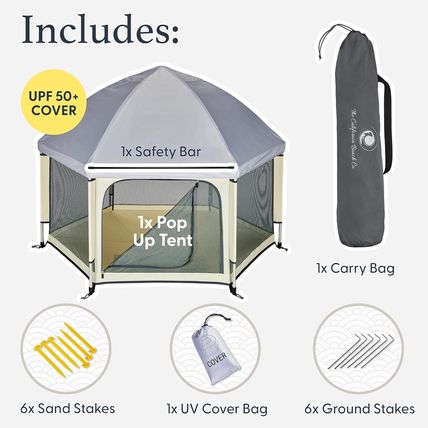 POP 'N GO PLAYPEN - Indoor & Outdoor Baby Playpen for Babies and Toddlers - Baby