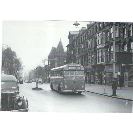 COACH 1954 BRISSTOL L55G UNITED IN WESTBOROUGH ST SCARBOROUGH 1995 INC. UK POST
