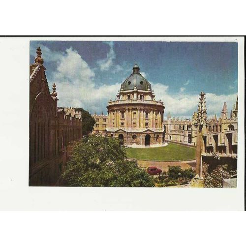 OXFORD Radcliffe Square Postcard by Thomas (129)