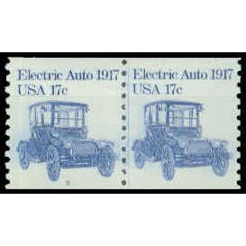 1906 17c Electric Auto Fine MNH Dry Gum CNP Left 2 G0370