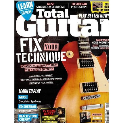 TOTAL GUITAR MAGZINE May 2016