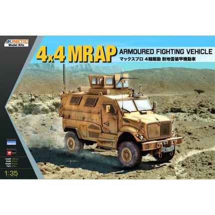 Kinetic 61011 4x4 MRAP Armoured Fighting Vehicle 1:35 Scale Model Kit