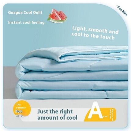 Quilt Spandex Cool Silk Summer Ice Cream Airable Cover Washed Resistant No Fade