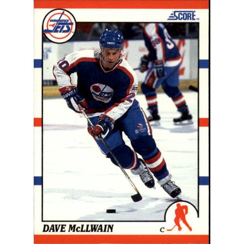 1990/91 Score Hockey Dave McLlwain