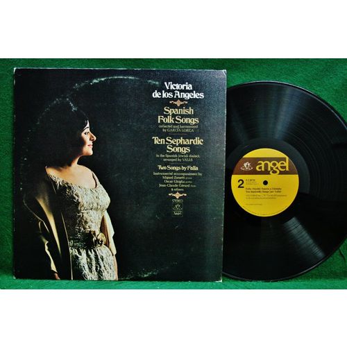 Victoria de los Angeles - Spanish Folk/10 Sephardic/2 Falla Songs - S 36716 - NM