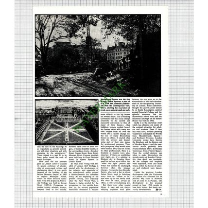 Bloomsbury London - 1971 Article