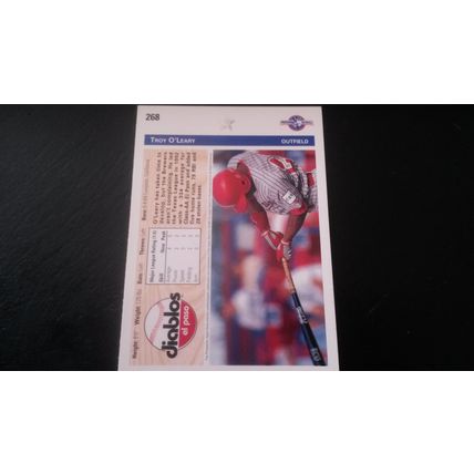 1992 Upper Deck Minors Card # 268 Troy O'Leary Autograph 202009271150 El Paso