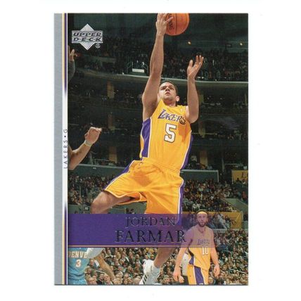 NBA 2007/08 Upper Deck -43 Jordan Farmar / Los Angeles Lakers