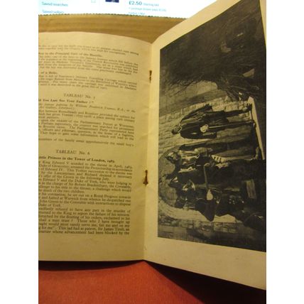 MADAME TUSSAUD'S EXHIBITION, LONDON 1953 guide 88 pages =