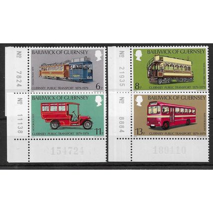 GUE 1979 U/M (SET) 'PUBLIC TRANSPORT' (4v) (EBID78-754)