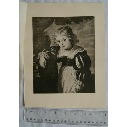 1902 illustration: A Daughter of Rubens