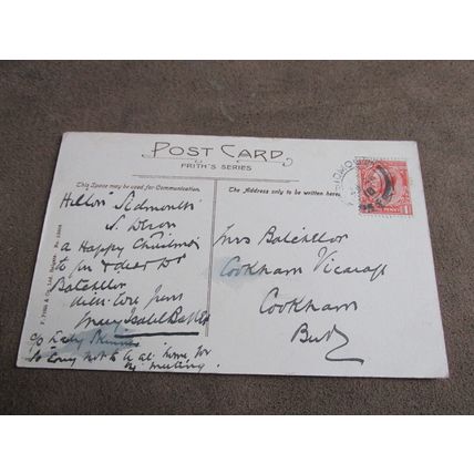1918 fr Postcard - All Saints Church, Sidmouth - Devon