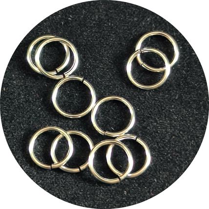 6mm 925 Stirling Silver Open Jump Rings Jewellery Making/Repair 3 pack sizes C11