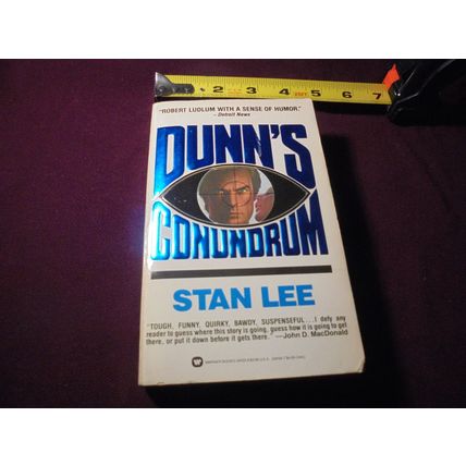 STAN LEE's First Novel! DUNN'S CONDUNDRUM Paperback! 1st Printing! $10.00 obo!