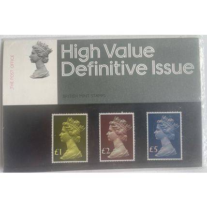Great Britain 1977 High Value Definitive Presentation Pack # 91 MNH Mint stamp