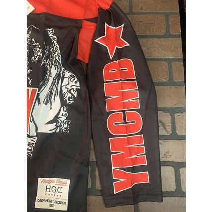 CASH MONEY Headgear Classics Hockey Red Jersey ~Never Worn~ XL XXL