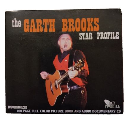 Garth Brooks Star Profile Documentary CD & Full Color Picture Book Collectible